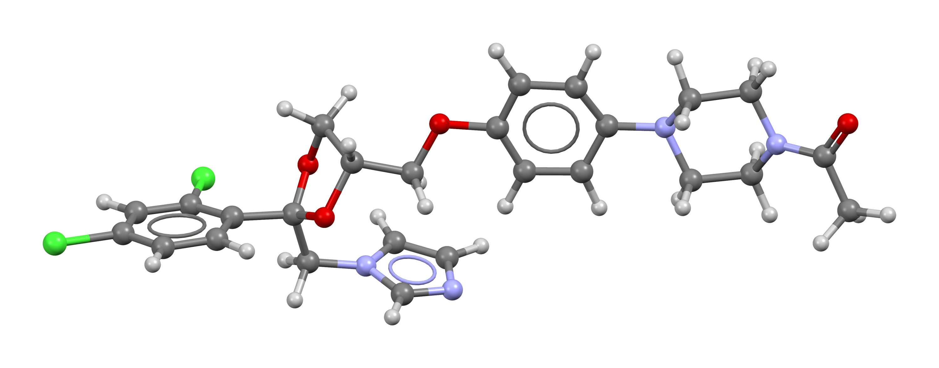 Chemical Structure of Ketoconazole